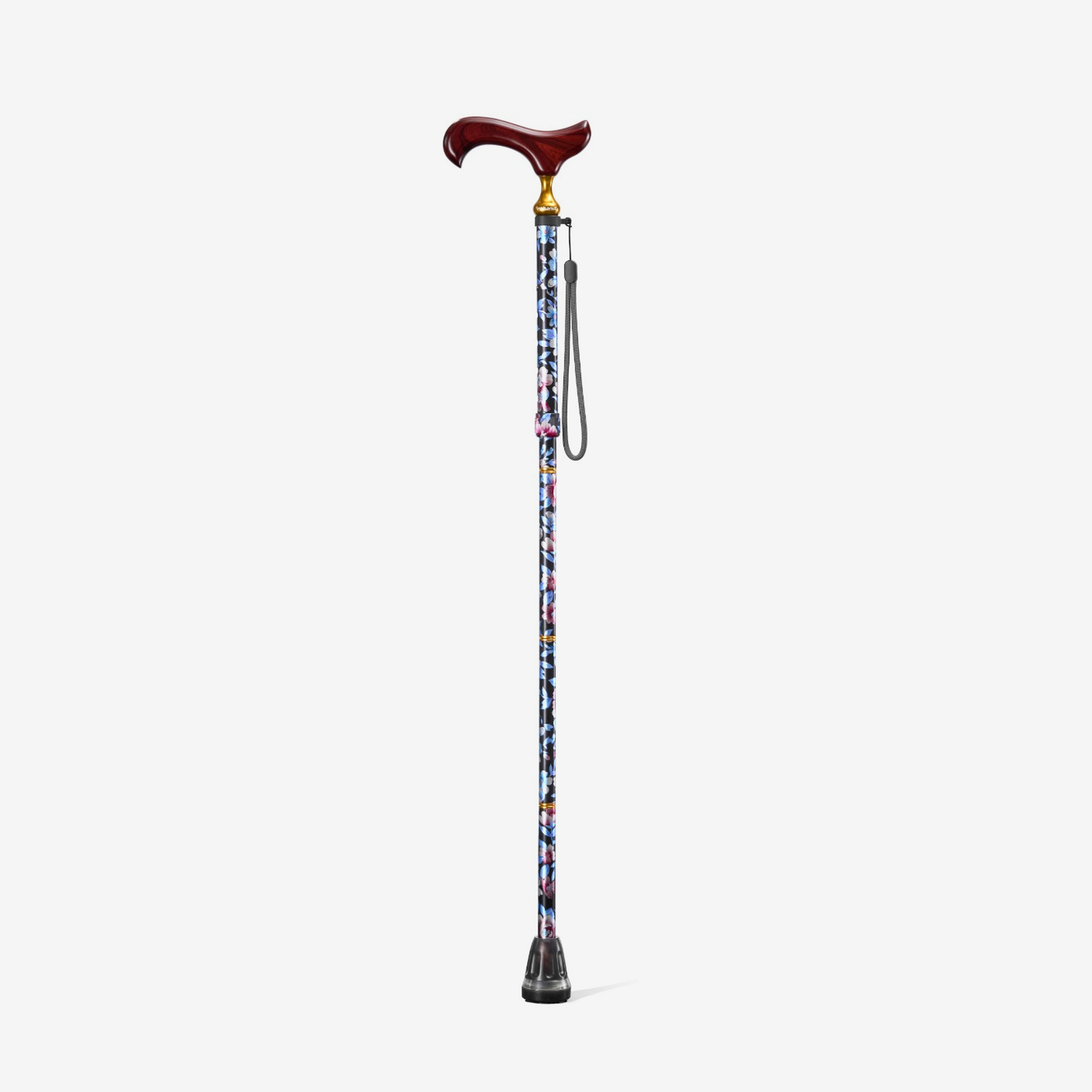 Rehand Floral Walking Cane